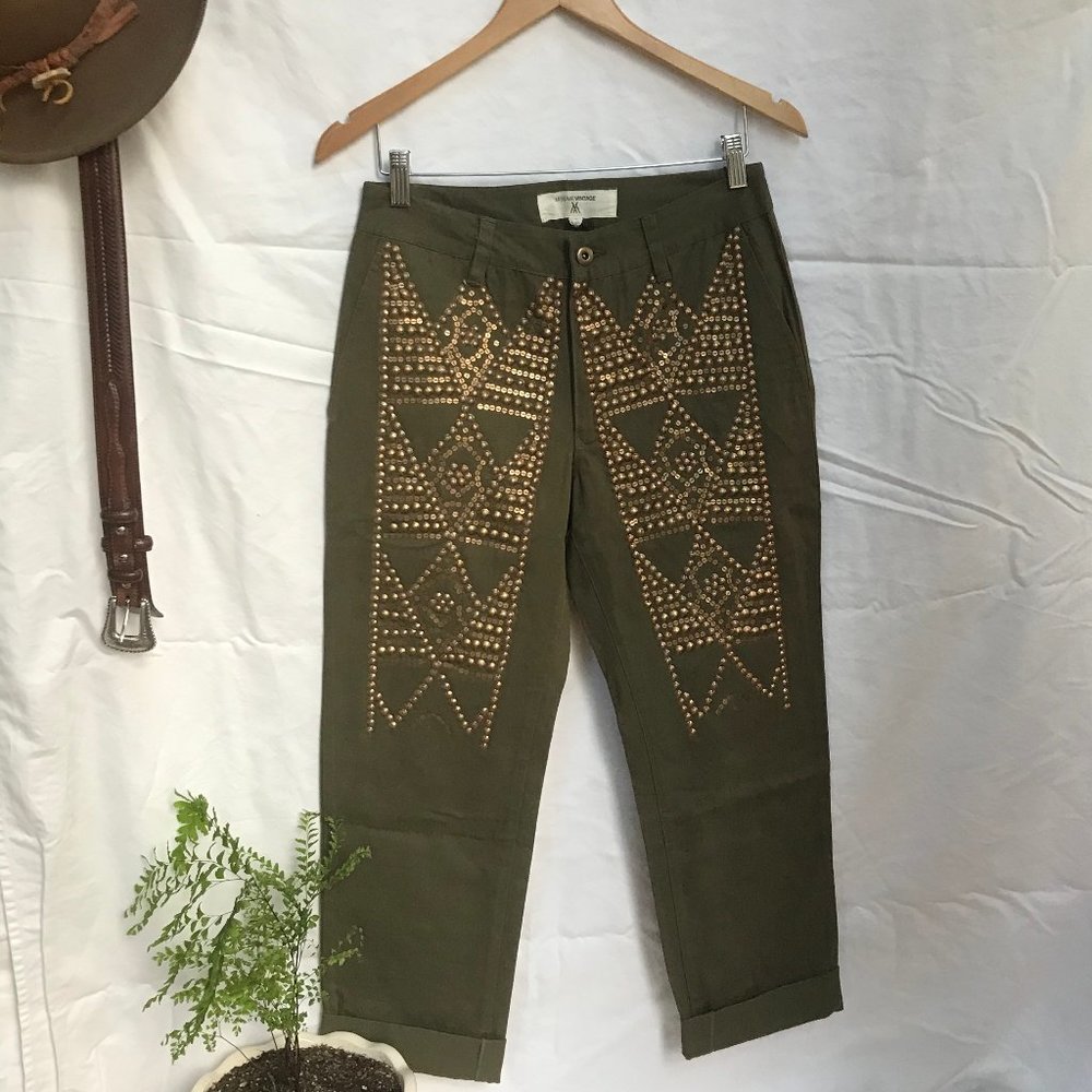 Miss Me Vintage Studded Pants